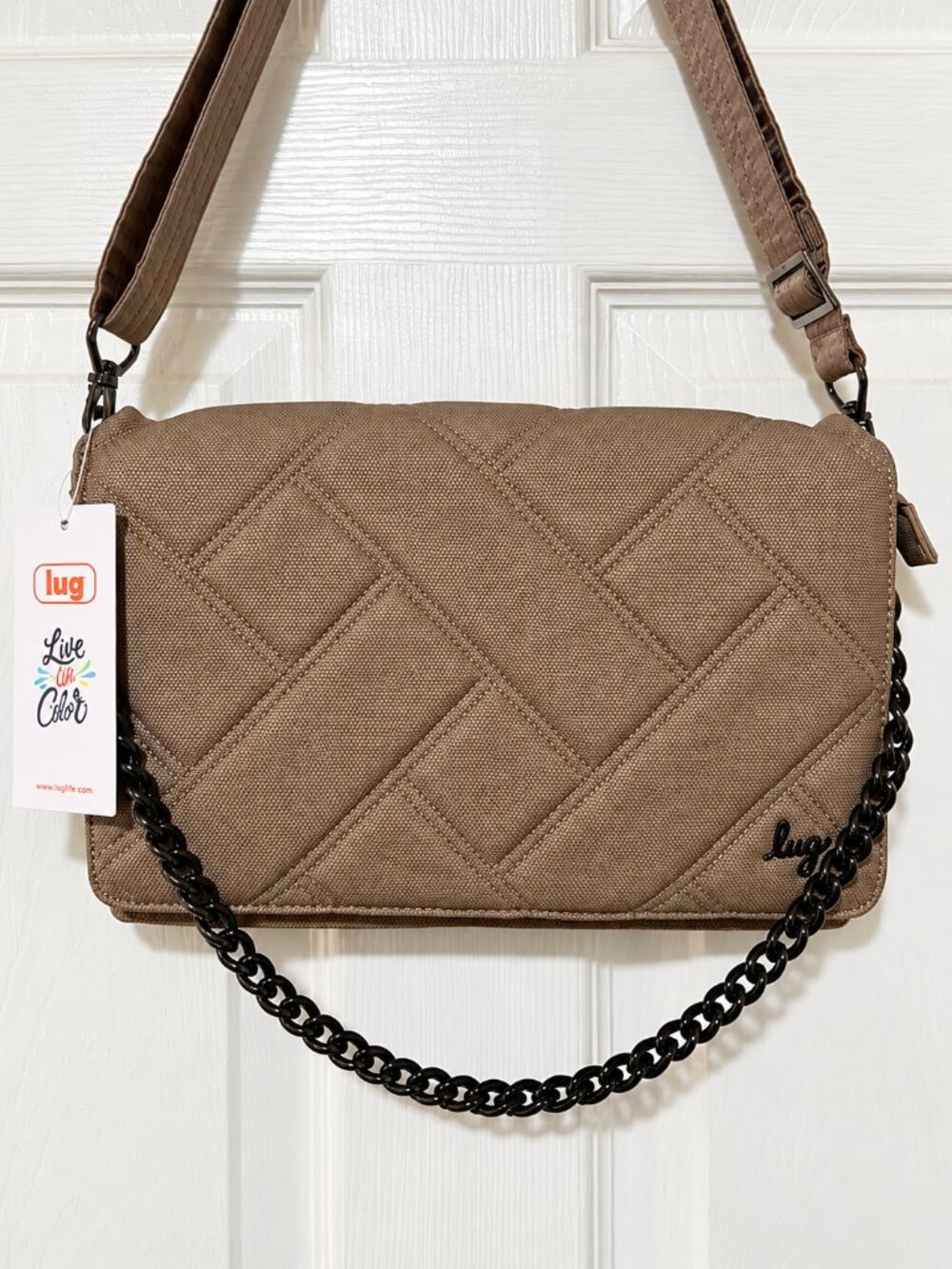 Lug Matte Luxe Huddle in Sand NWT